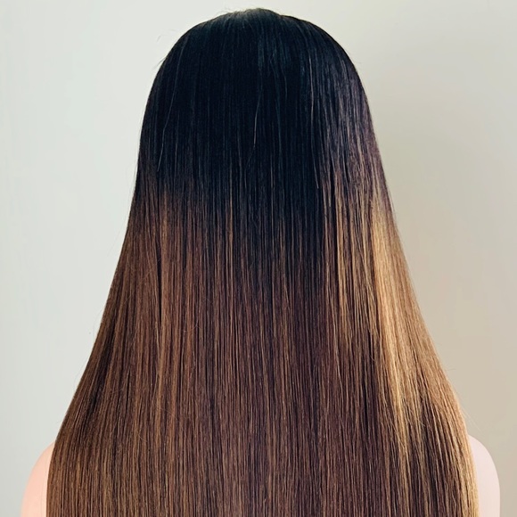 Long Gorgeous Toffee Blonde Color Premium Fiber Lace Front Wig 🤎💛 - Picture 14 of 15